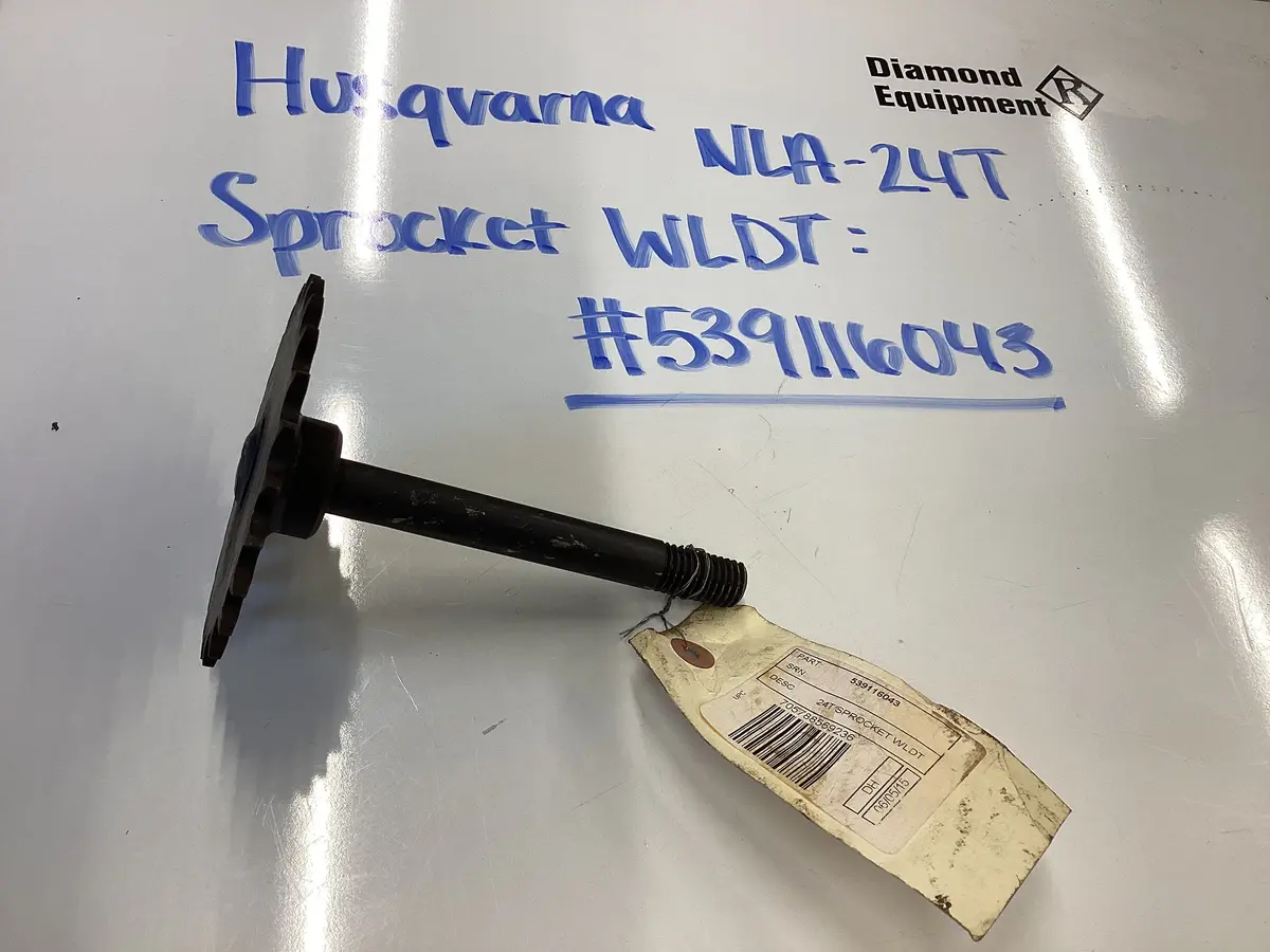Husqvarna Nla-24T Sprocket Wldt: #53916043 1