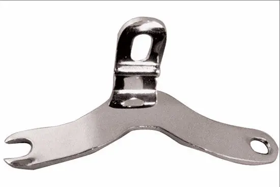16852-67A Shovelhead Top Motor Mount Chrome 1