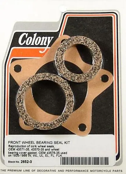 43570-35Kit Wheel Bearing Seal Kit 1935 - 1966 Models 2652-3 1