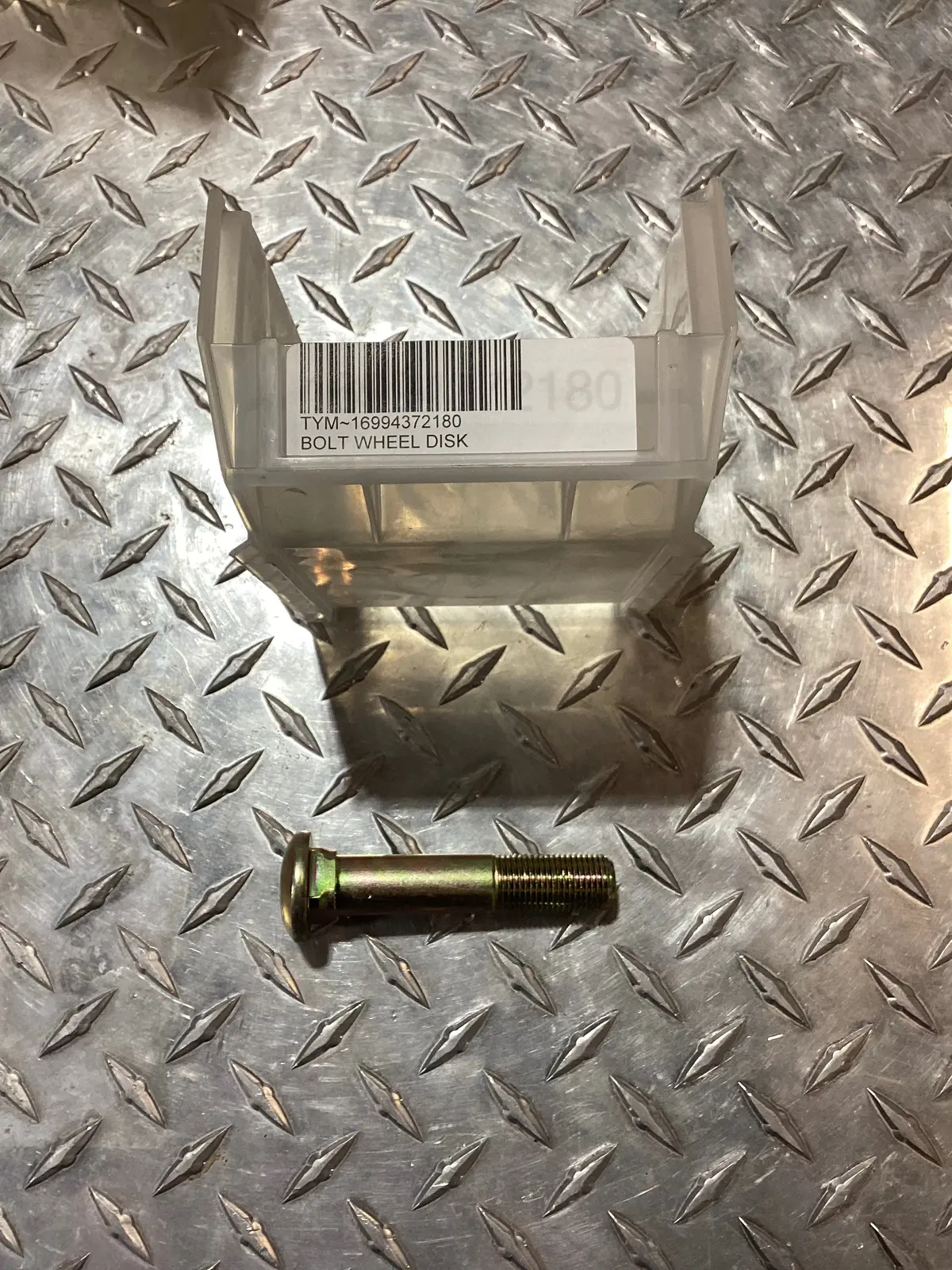 Tym/Mahindra Tractor Wheel Disk Bolt, 16994372180 1