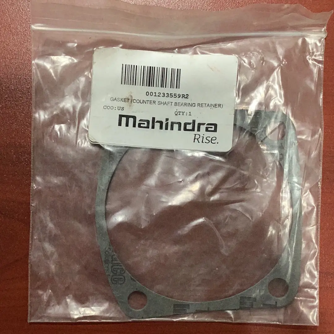Mahindra Tractor Gasket Bearing Retainer, Counter Shaft, 001233559R2 1