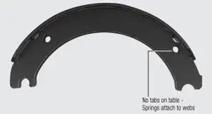 4693 -Dha Remanufactured Brake Shoe & Core 1