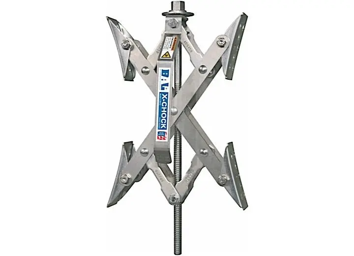 28012 X-Chock, Tire Locking Chock; Pair With One Handle 1