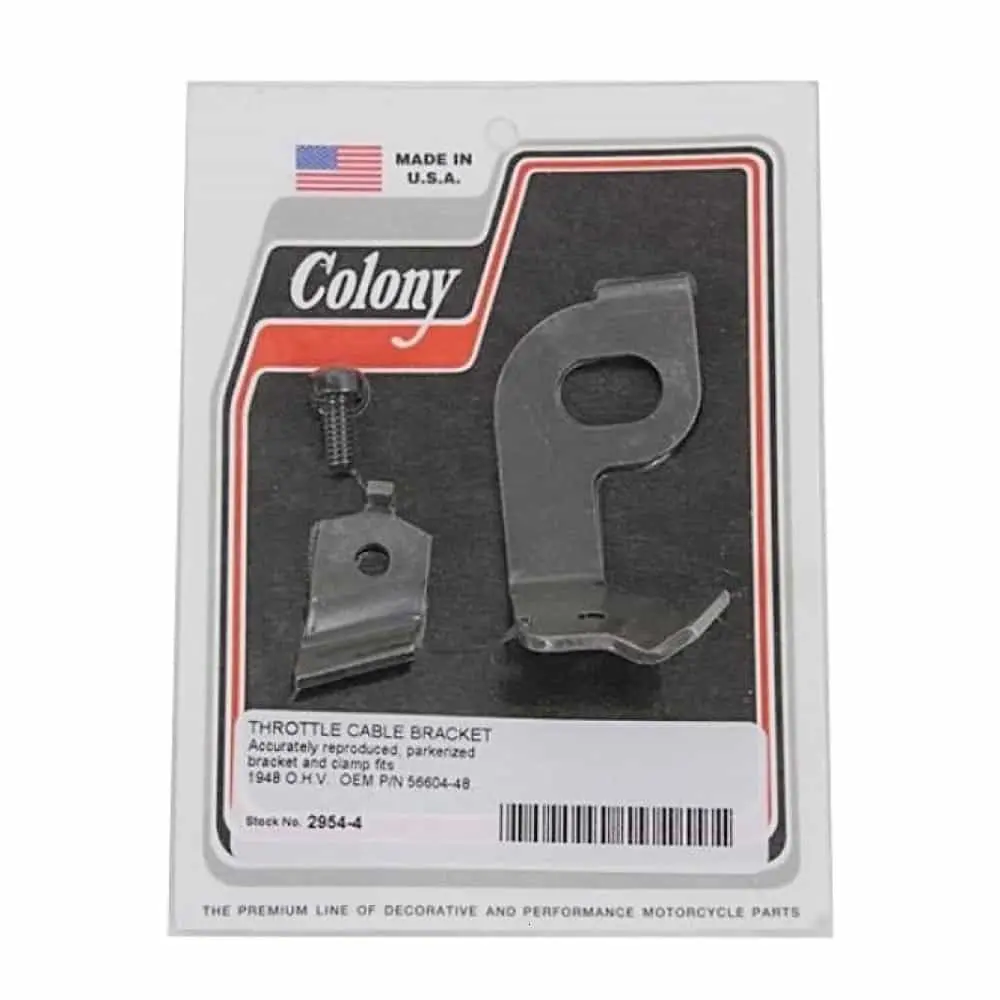 56604-48 Old 3371-48 Panhead Throttle Cable Clamp Colony 2954-4 1