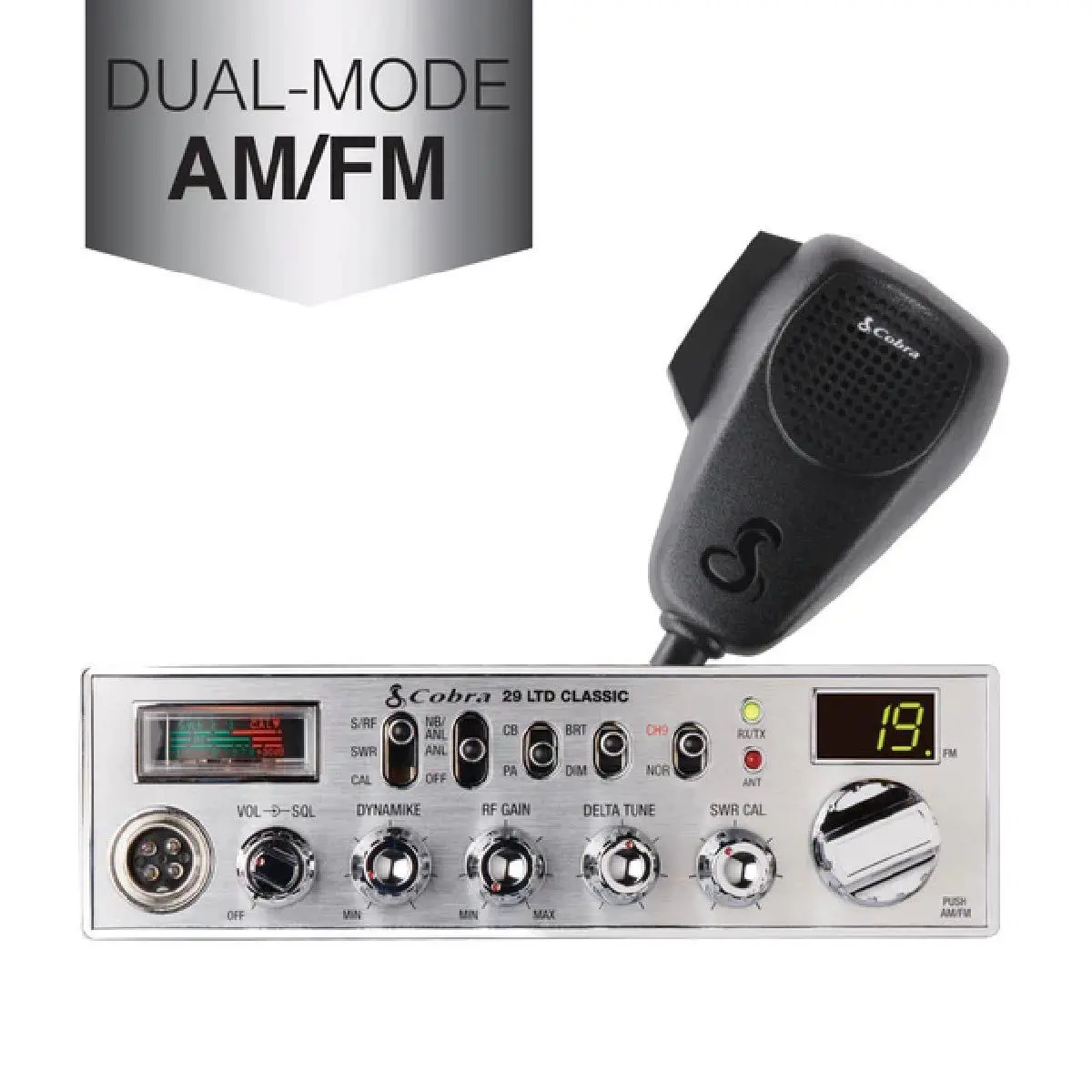 New Cobra Truckers Cb With Dual Mode Am/Fm (29 Ltd Classic) 1