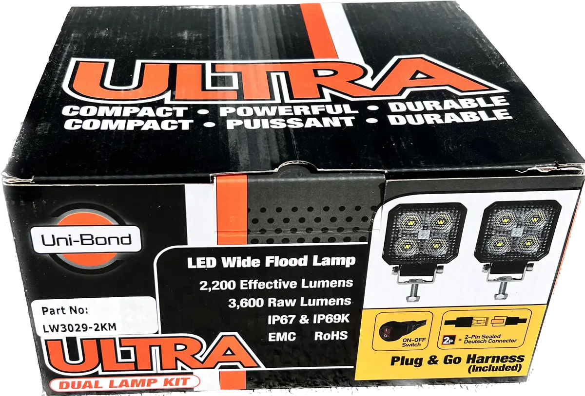 Dual Led Wide Flood Lamp Unibond 1