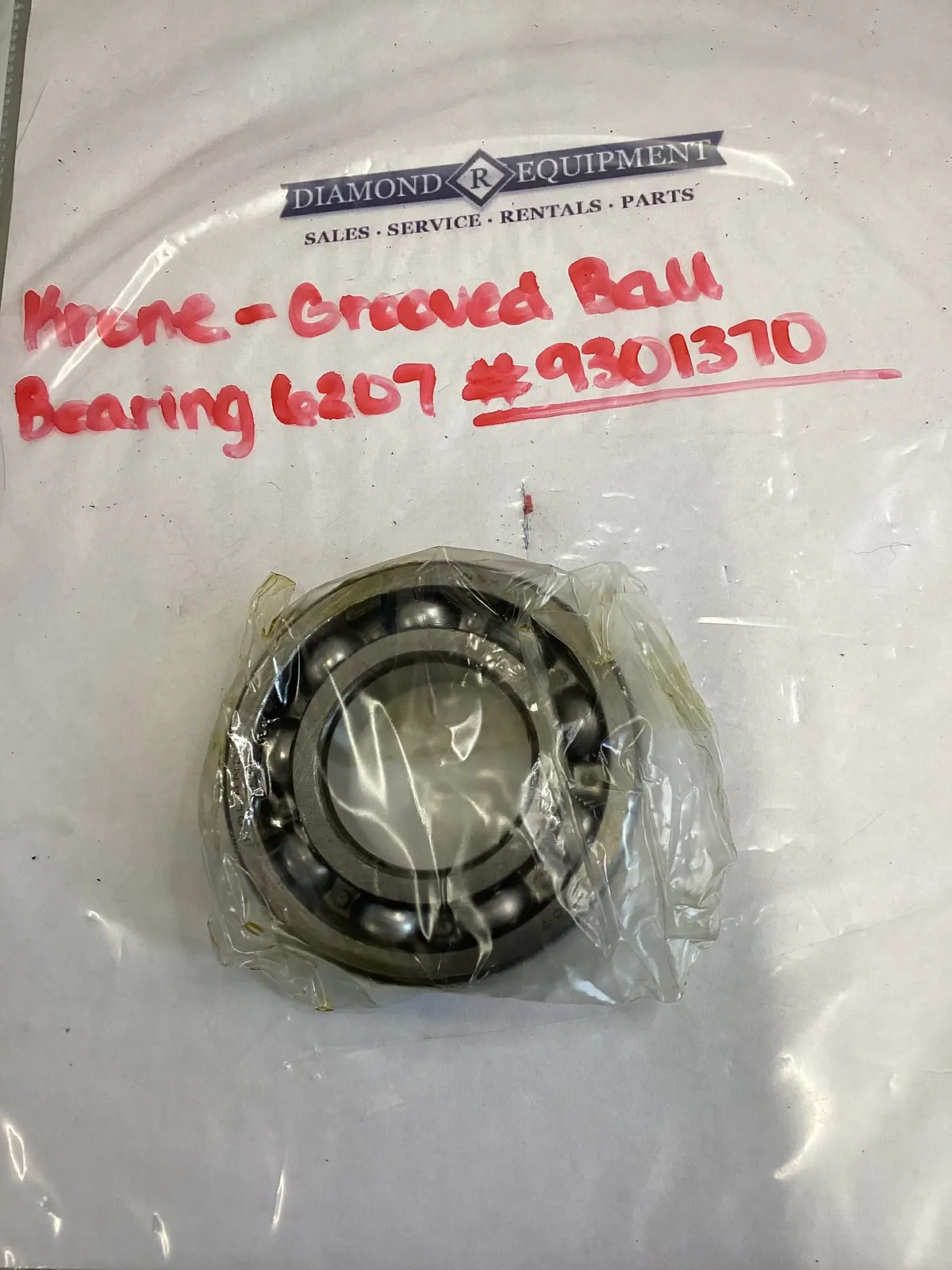 Krone- Grooved Ball Bearing 6207 #9301370 1