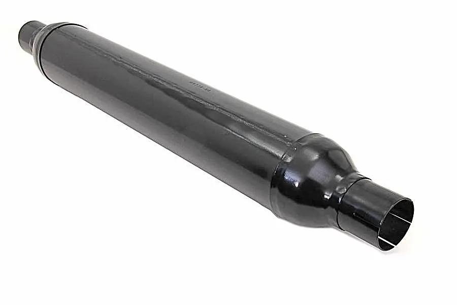 65235-50T 24 Inch Cigar Muffler Seamed & Part Number Stamped Black 1
