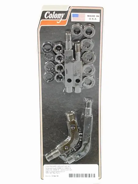 1955-1957 Panhead Footboard Mounting Kit Colony Usa 3154-18 1