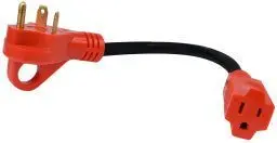 30M-15F Adapter Cord-12" 	A10-3015 1