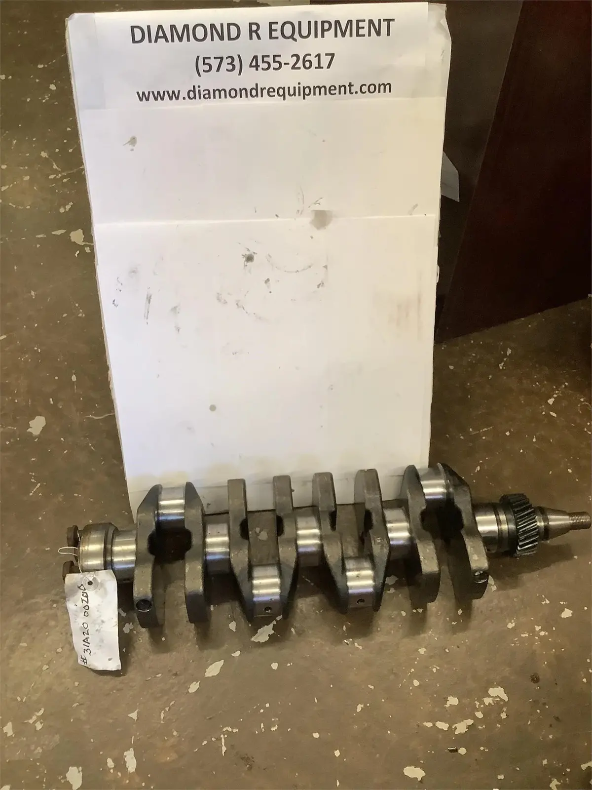 Montana Pulley Crank Shaft (Used) 31A2000200u/40109233 1