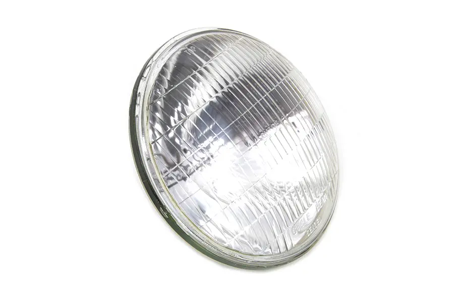 67717-48 Replica Guide Panhead 6-Volt Sealed Beam Headlamp 2