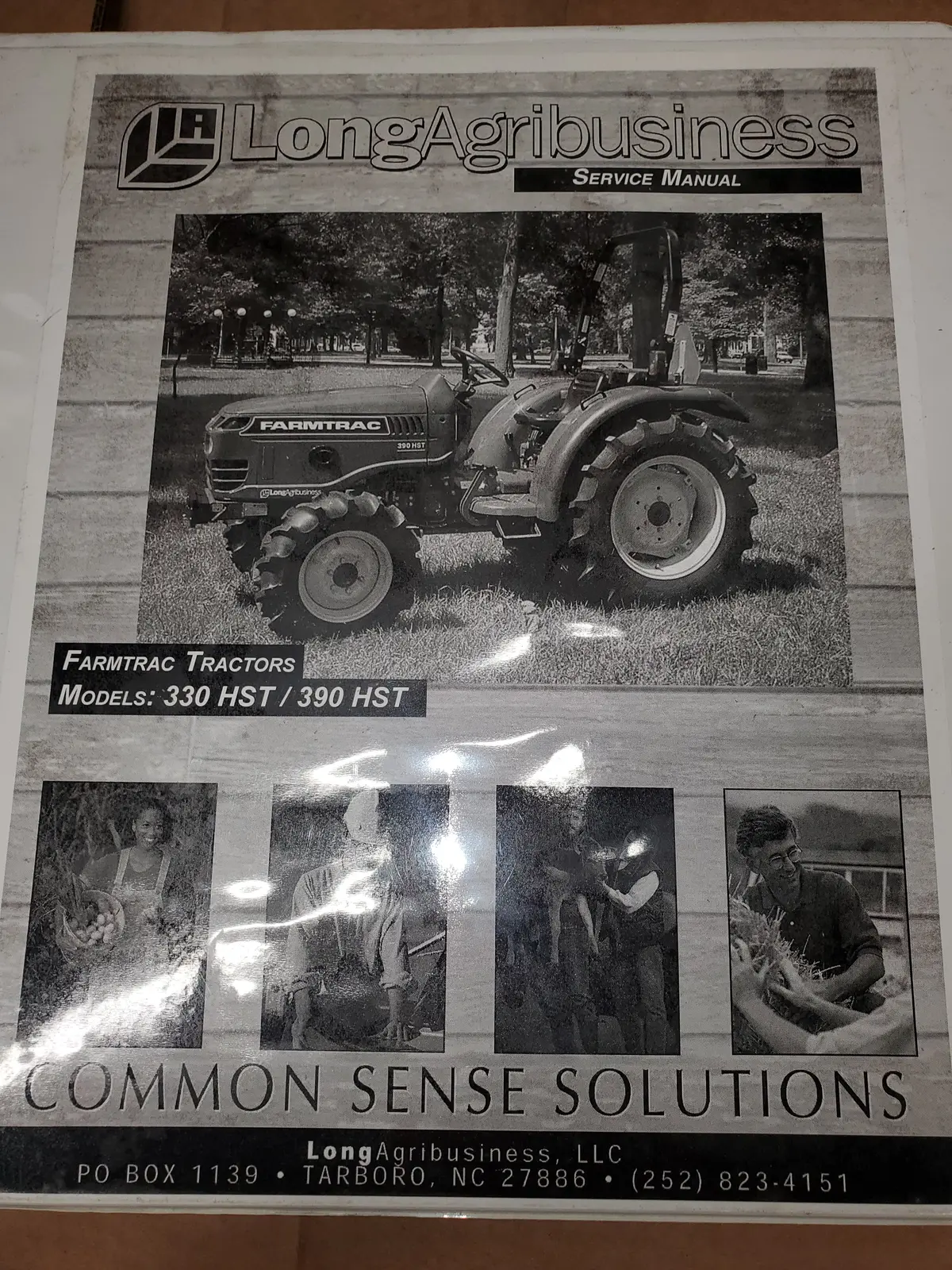Farmtrac Long 330/390 Hst Manual 1