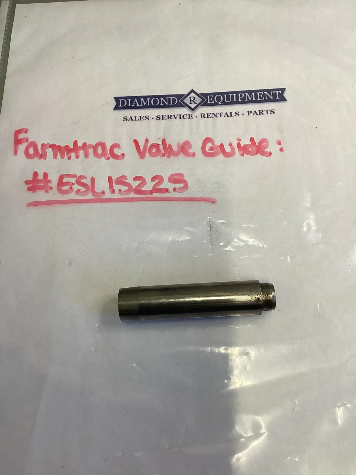 Farmtrac Valve Guide: #Esl15225 1