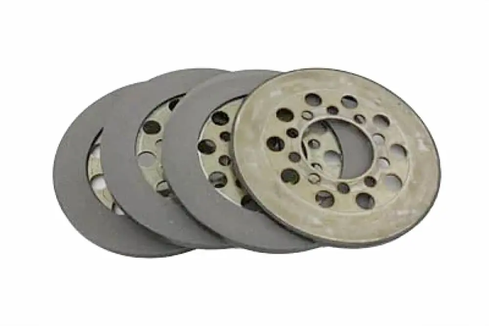 37850-41P Old 2481-41D Police Heavy Duty 3-1/2 Plate Clutch Friction Kit 1