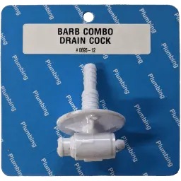 3/8" - 1/2" Dual Barb Drain Cocks 1