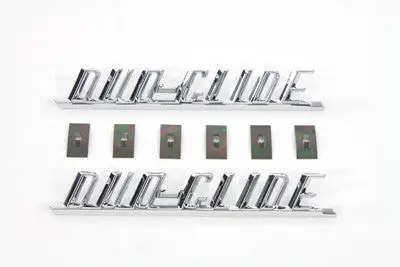 59195-58 1958-1964 "Duo-Glide" Fender Emblem Set 1