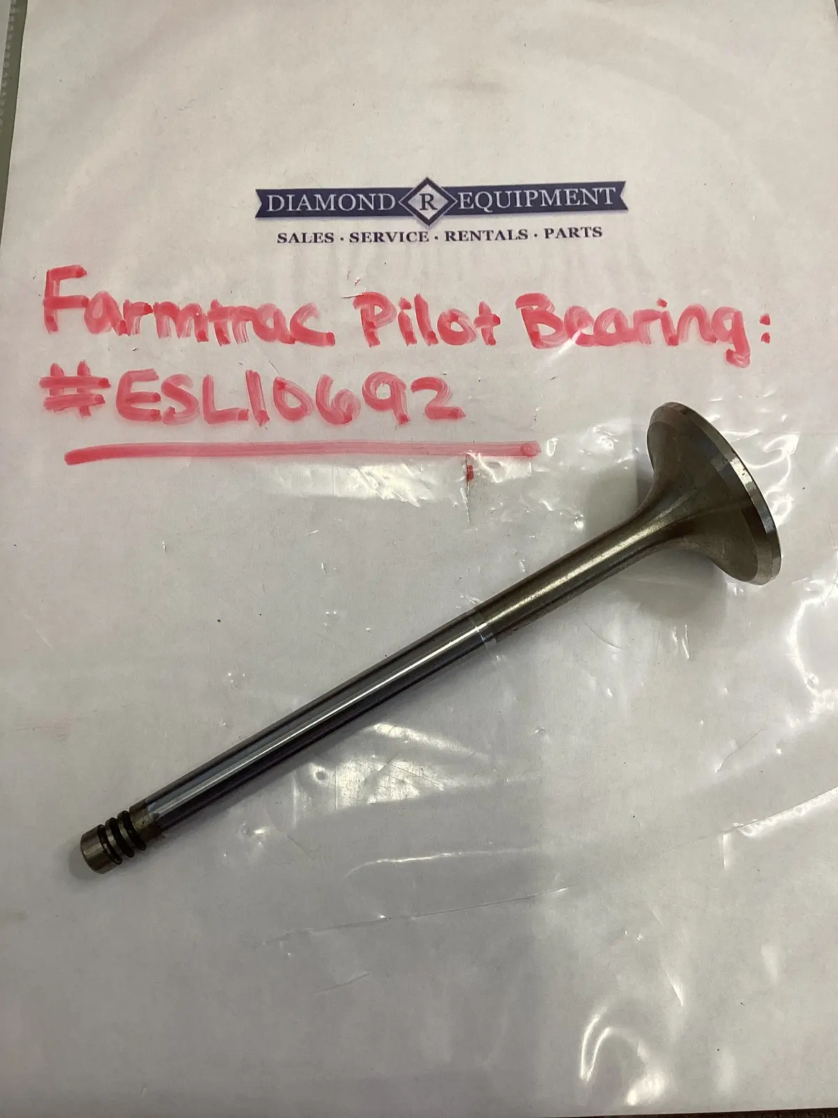 Farmtrac Pilot Bearing: #Esl10692 1