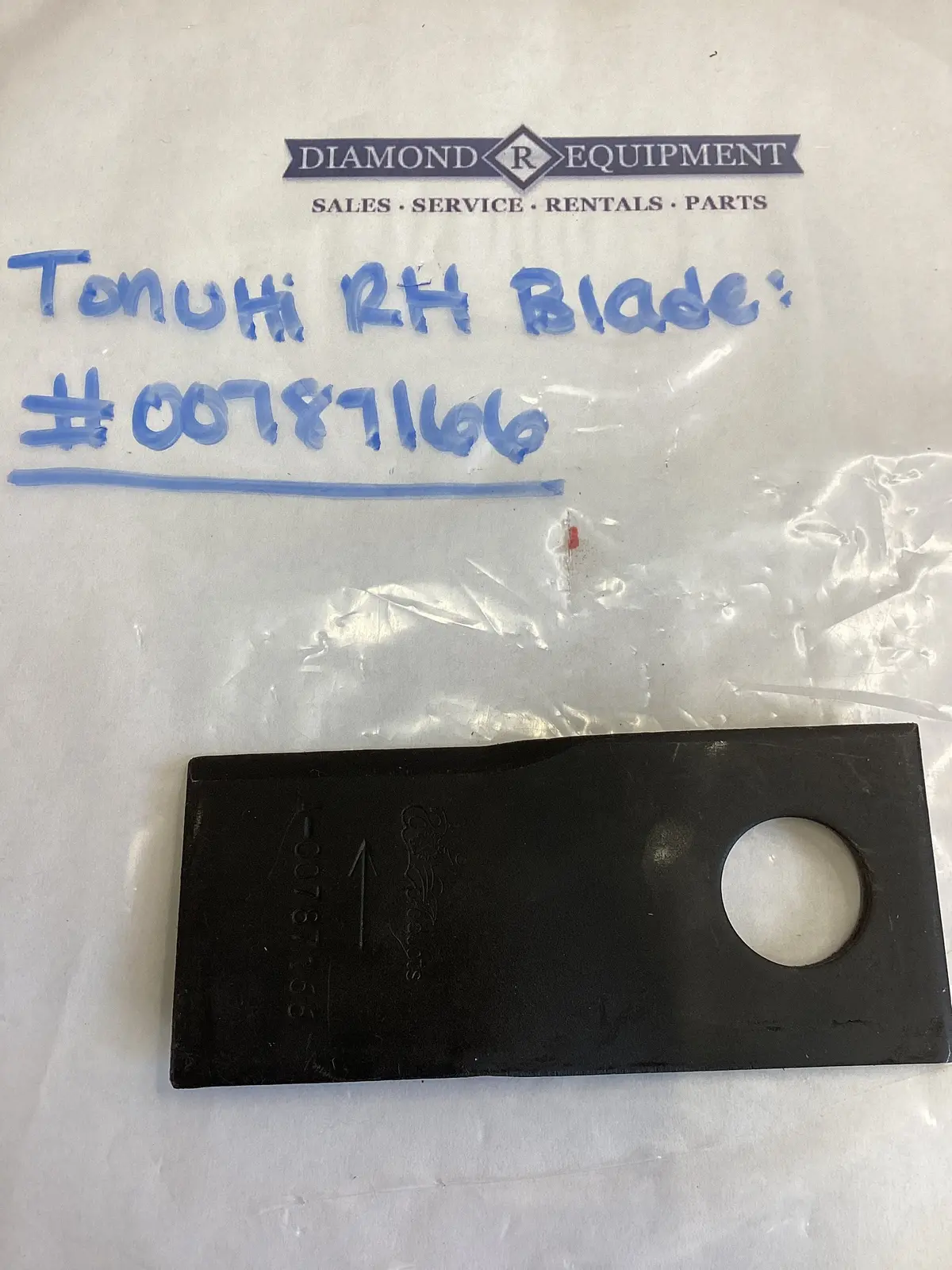 Tonutti Rh Blade: #00787166 1