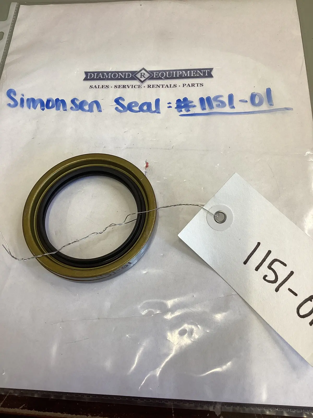 Simonsen Seal: #1151-01 1