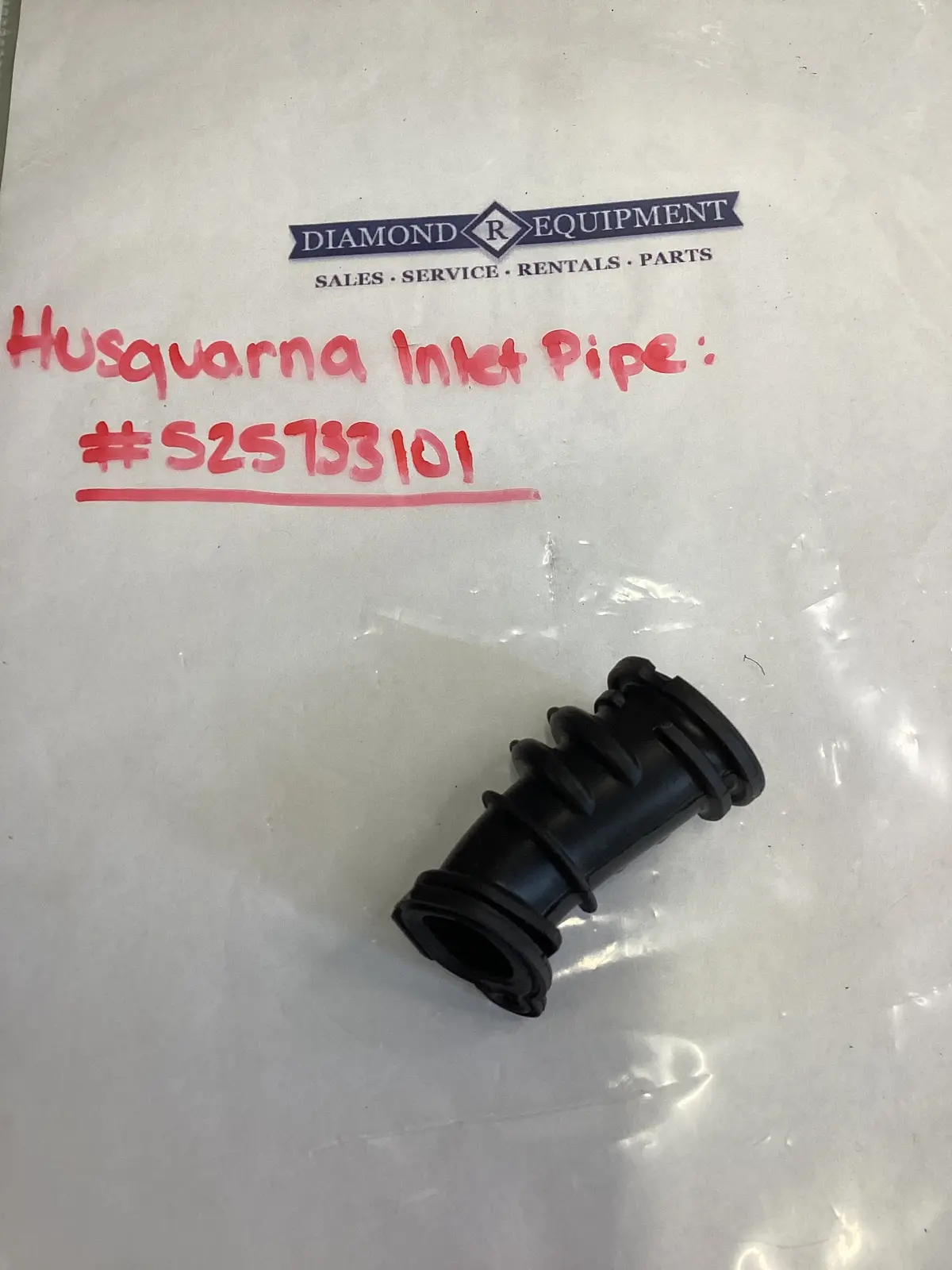 Husqvarna Inlet Pipe: #525733101 1