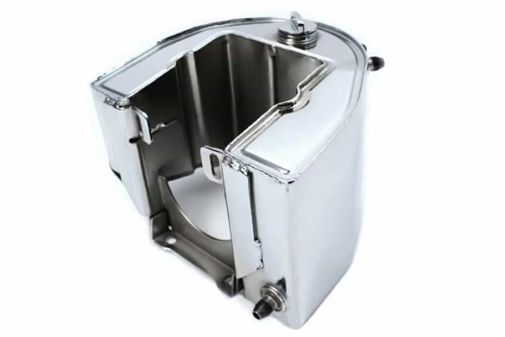 62516-63 Chrome Duo-Glide Oil Tank 1