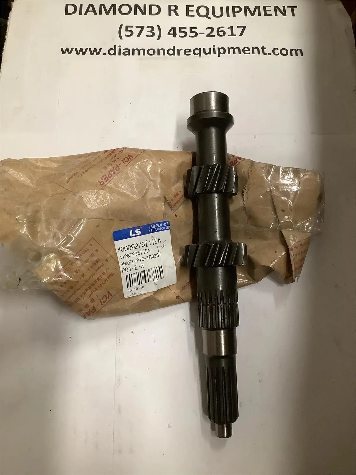 Ls Tractor Pto Shaft, 40009276 1