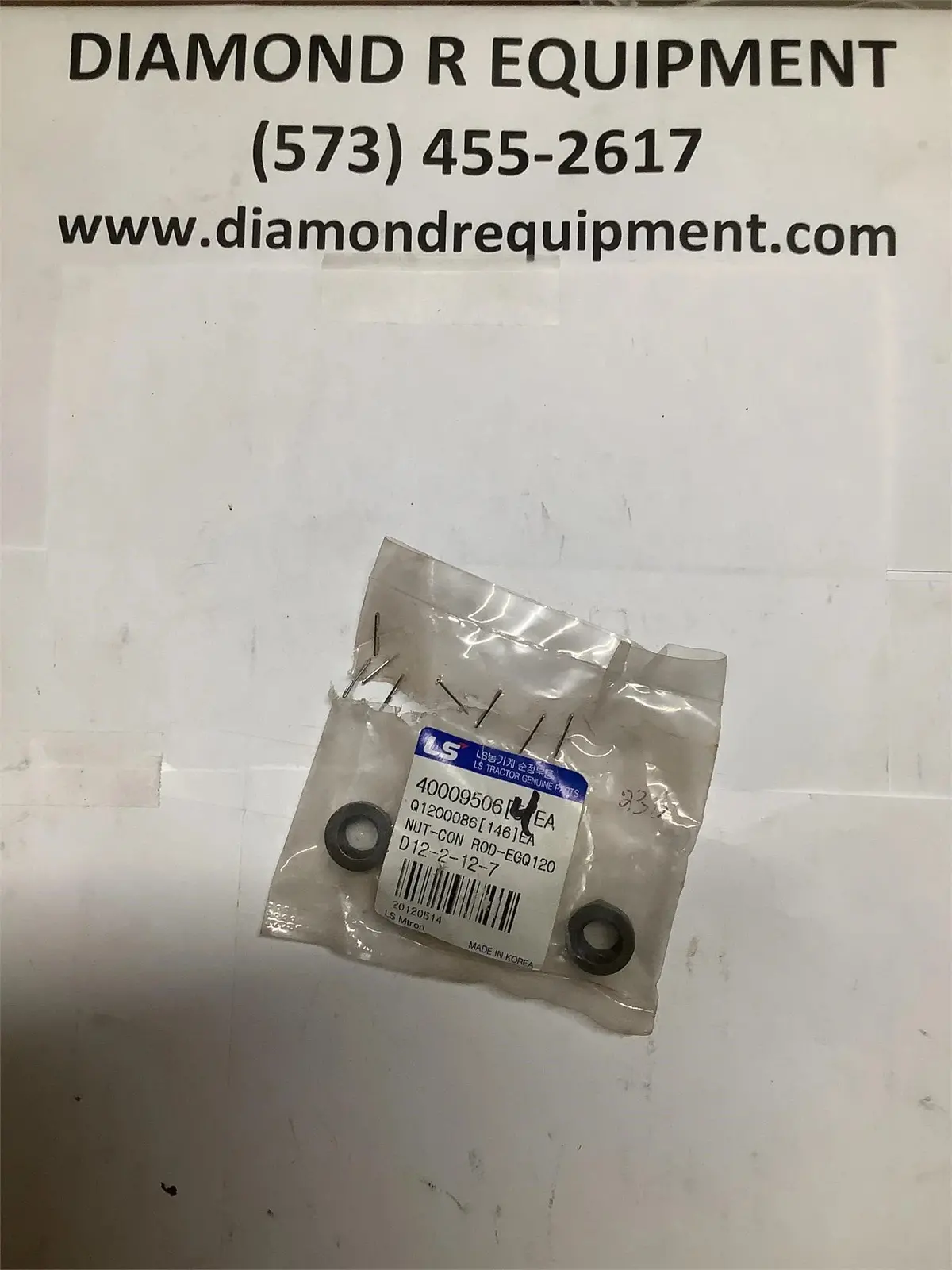 Ls Tractor  Nut-Con Rod 40009506 1