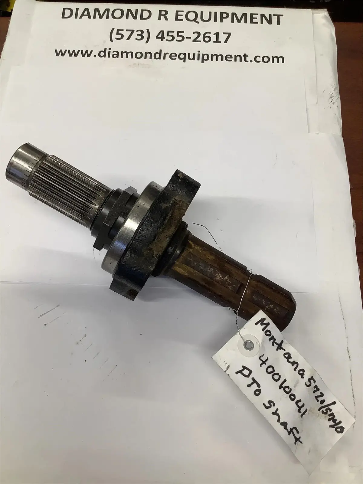 Ls Tractor Montana Used Pto Shaft, 40010041U 1