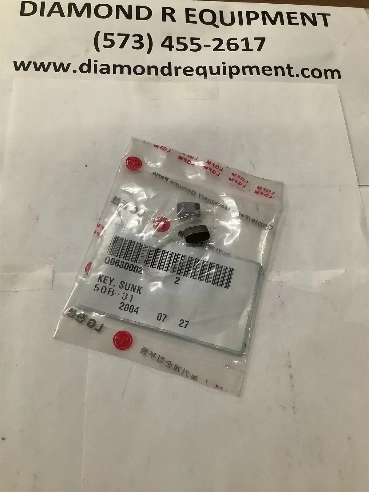 Ls Tractor Key, Sunk, 40012800 1