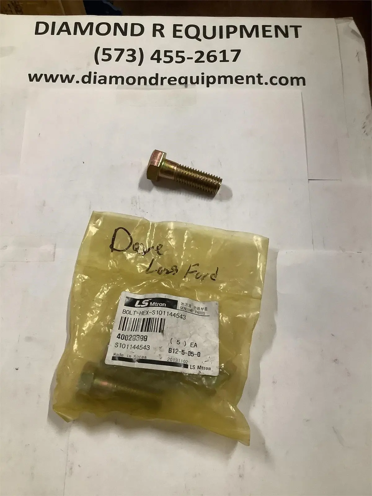 Ls Tractor Bolt Hex 40029399 1
