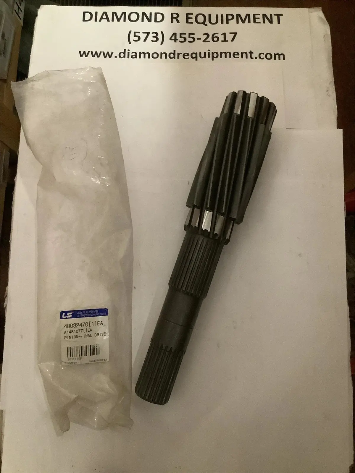 Ls Tractor Pinion-Final Drive 40032470 1