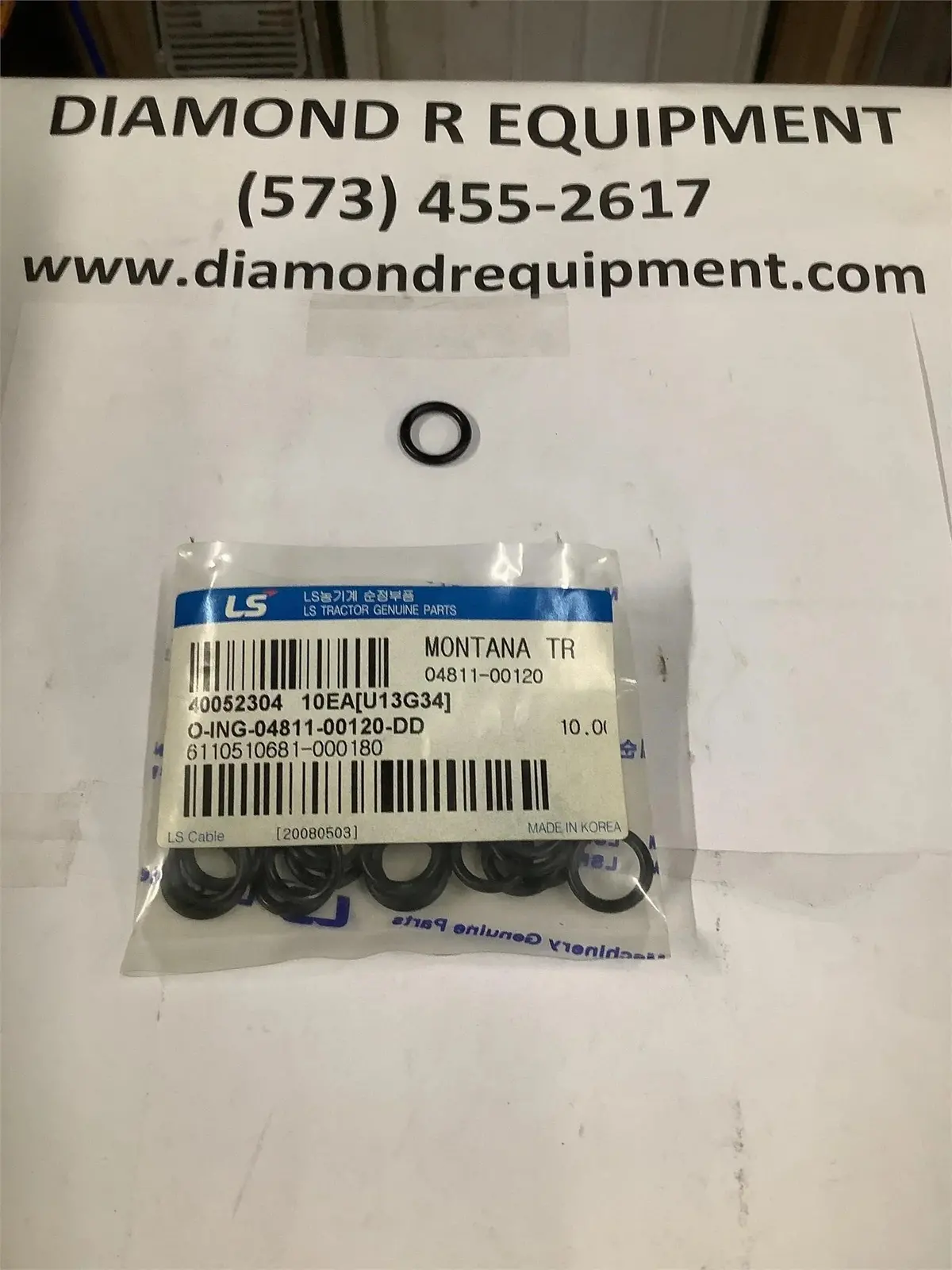 Ls Tractor O-Ring 40052304 (5Pk) 1