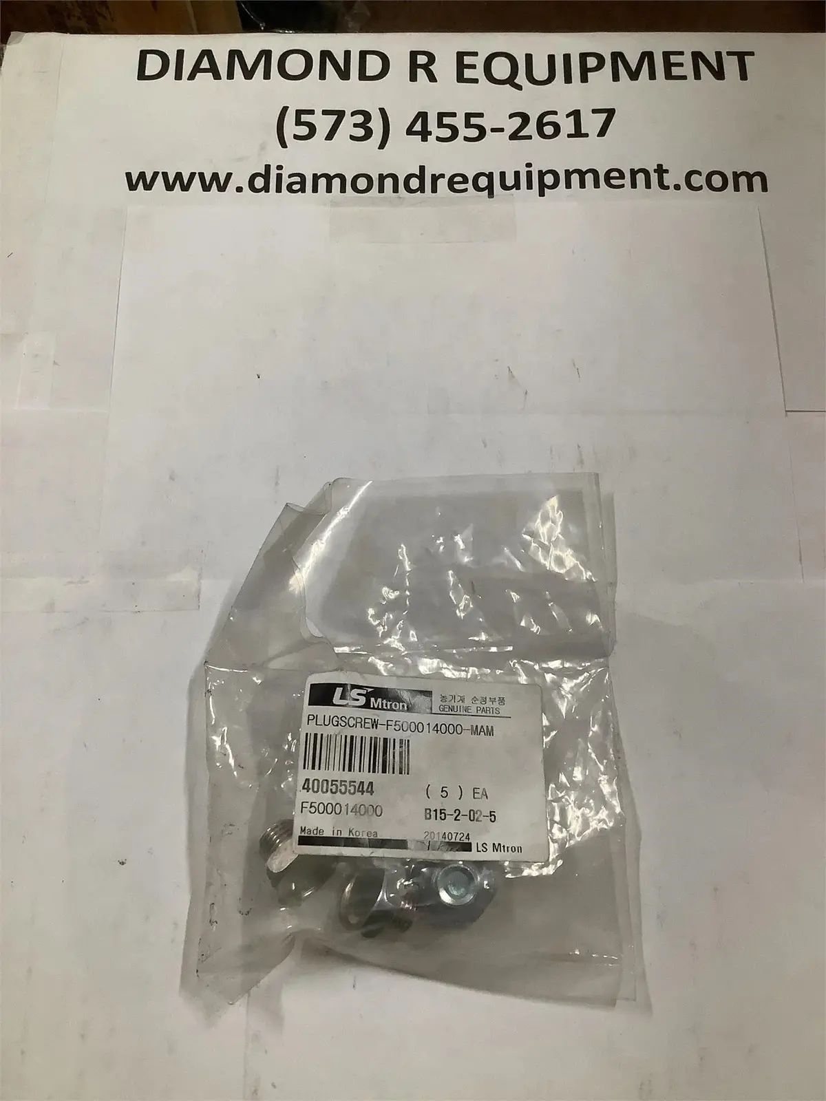 Ls Tractor Plugscrew 40055544 1
