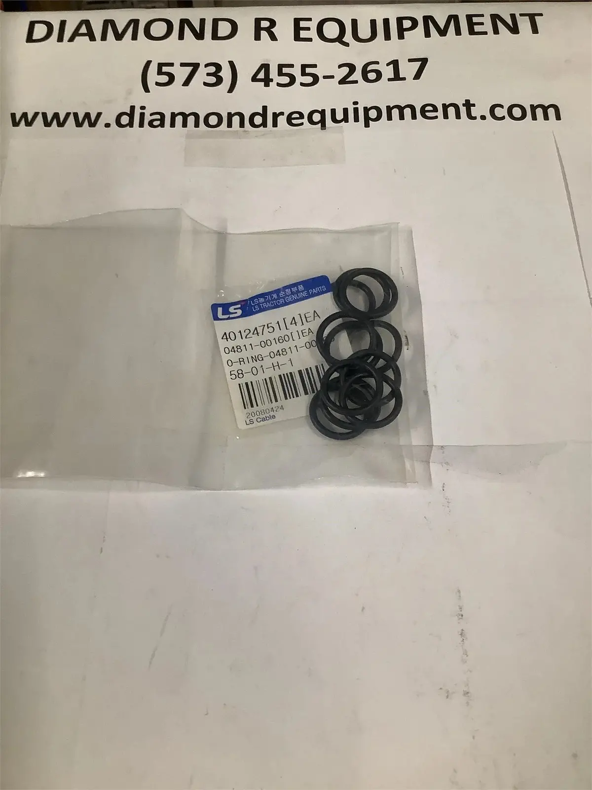 Ls Tractor O-Ring 40124751 (2Pk) 1