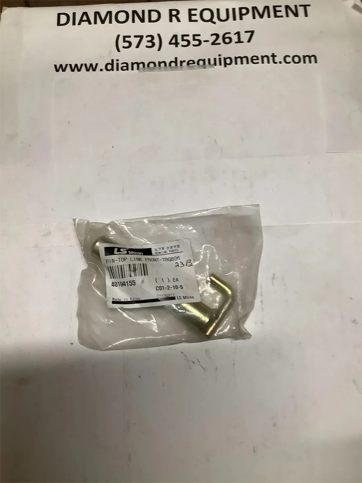 Ls Tractor Pin-Top Link Front 40194155 1