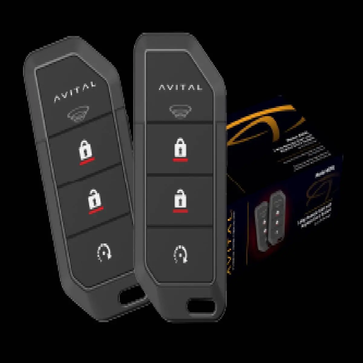 Avital 4 Button 1 Way Remote Start And Keyless Entry System (4109L) 1
