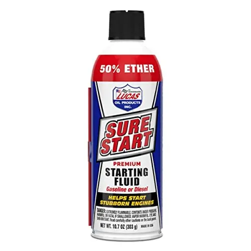 Lucas Oil Sure Start Staring Fluid 10.7 Oz, 11238 1