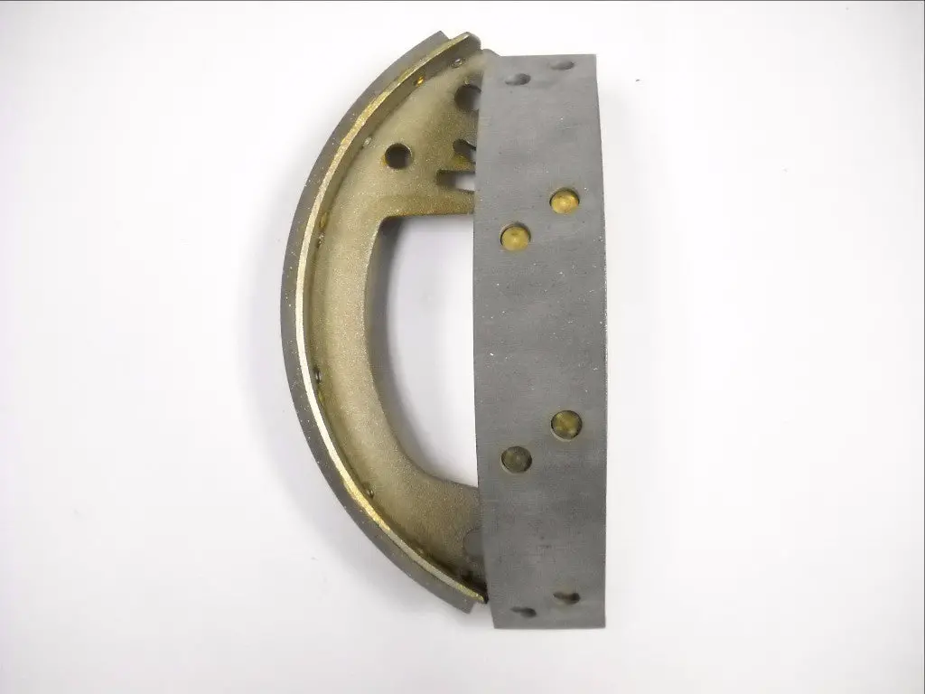 41801-58A Late 1958-1962 Riveted Panhead Rear Brake Shoes 1