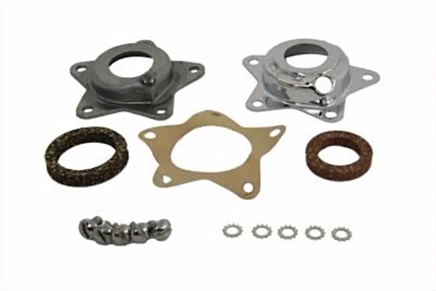 43574-55C Chrome Wheel Hub Bearing Thrust Plate Kit 1