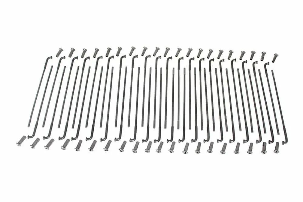43032-40P Old 3943-40A Parkerized Steel Spoke Set For Stock Drop Center 16" Rims 1