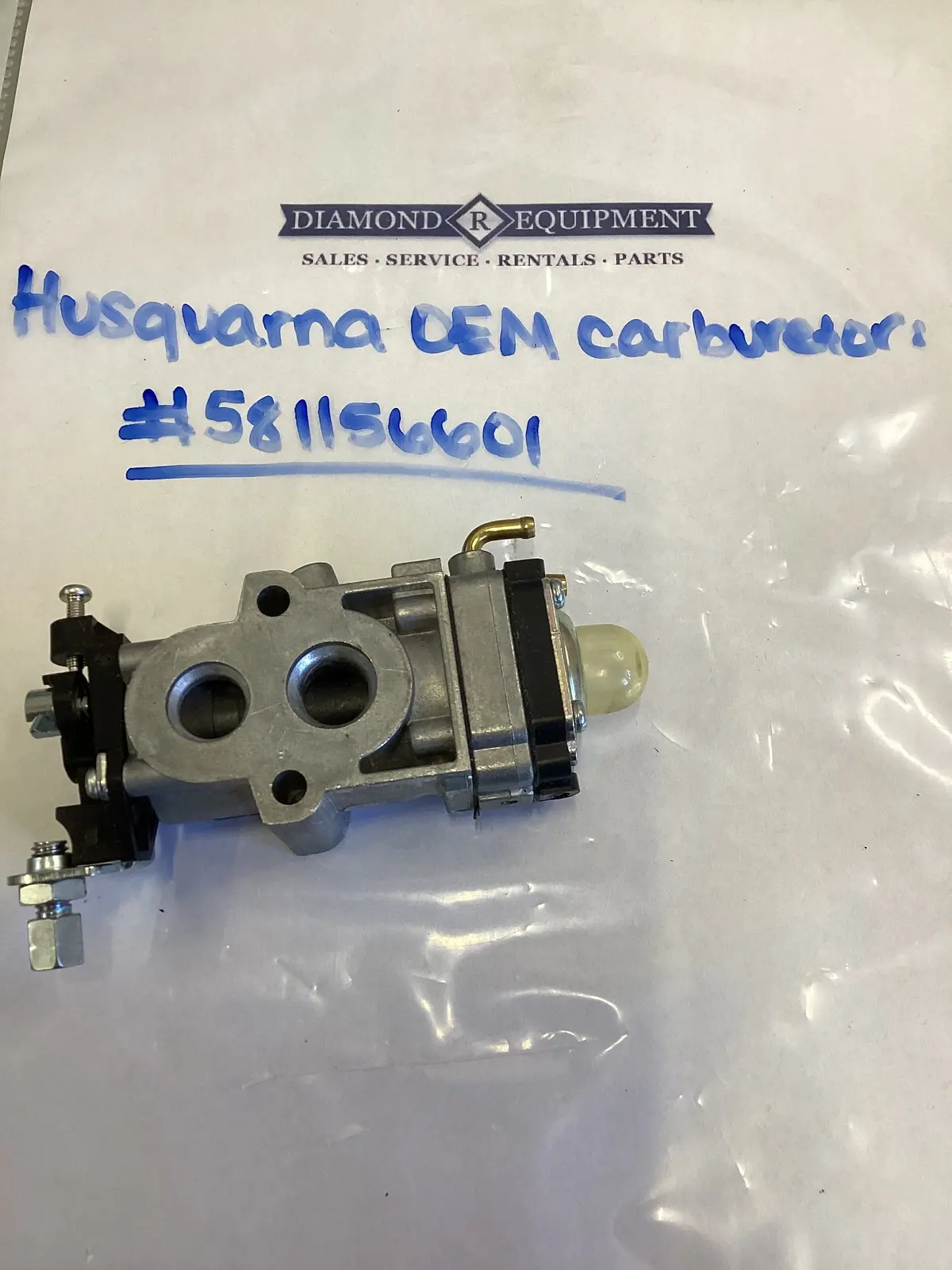 Husqvarna Oem Carburetor: #581156601 1