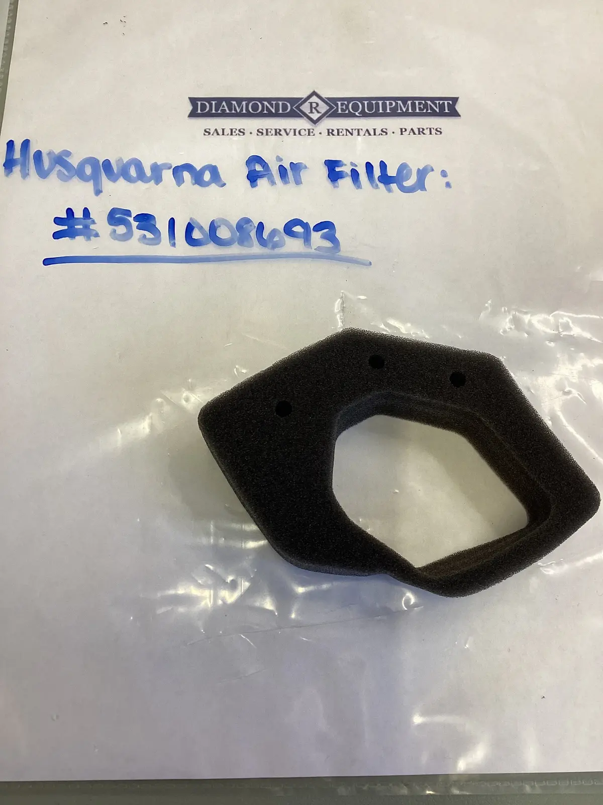 Husqvarna Air Filter: #531008693 1