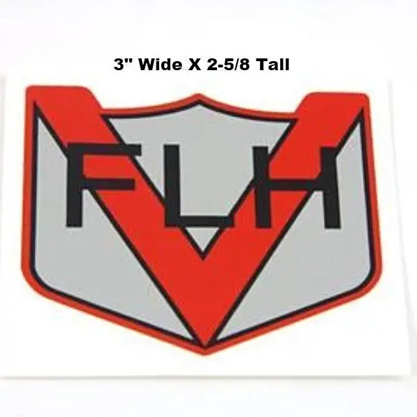 61776-56 Panhead Flh Oil Tank Decal 1