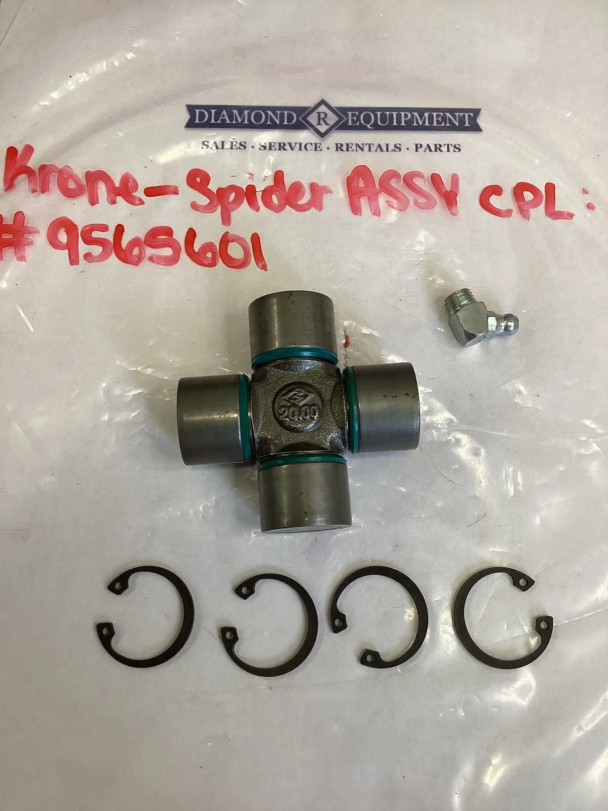 Krone- Spider Assy Cpl: #9565601 1