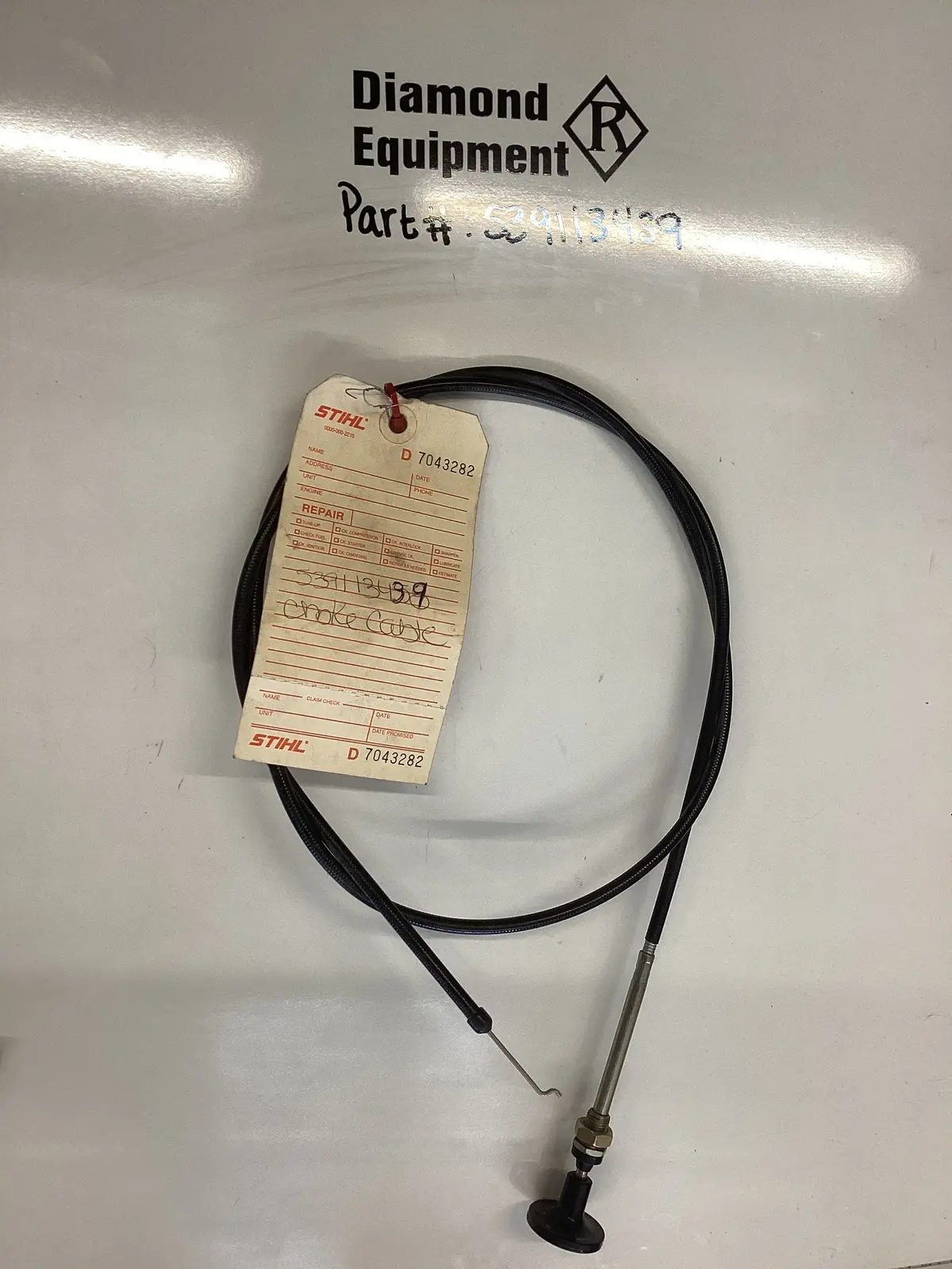 Husqvarna Choke Cable #539113458 1