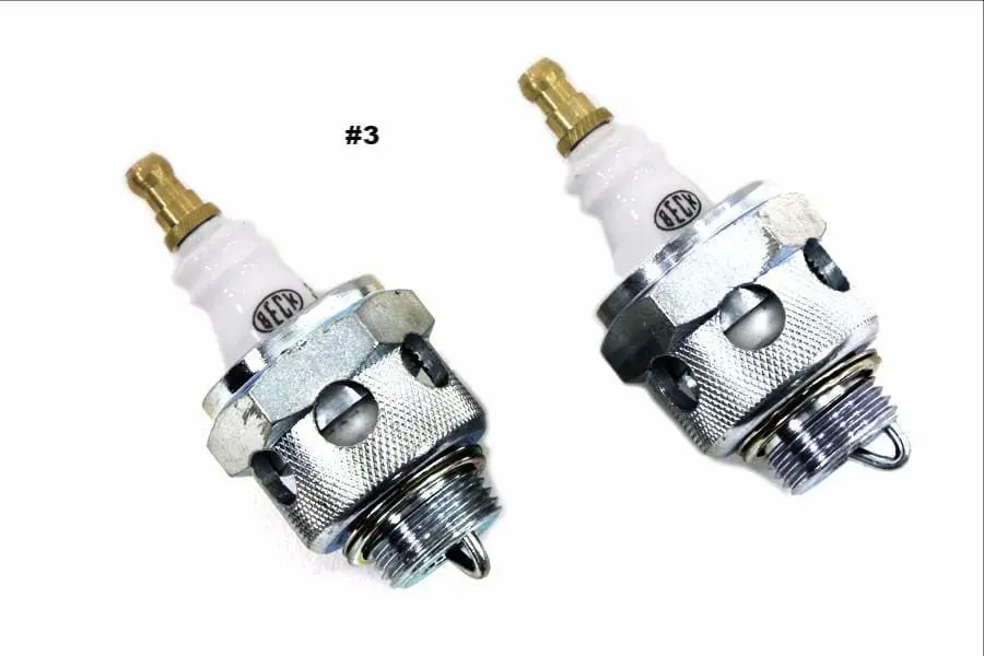 37-09C 32302-09 Air Cooled Beck Spark Plug Set #3 1
