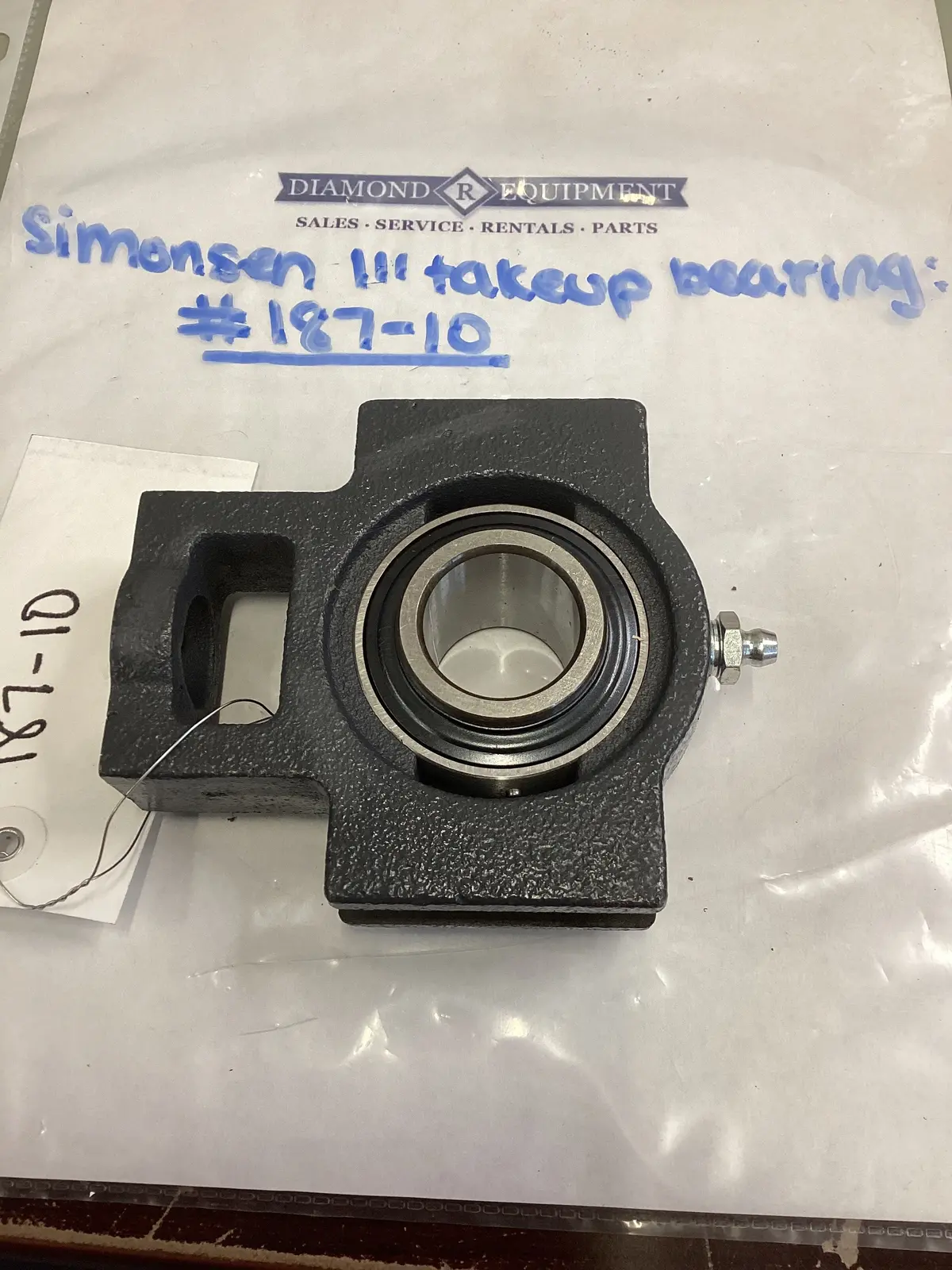 Simonsen 1” Takeup Bearing: #187-10 1
