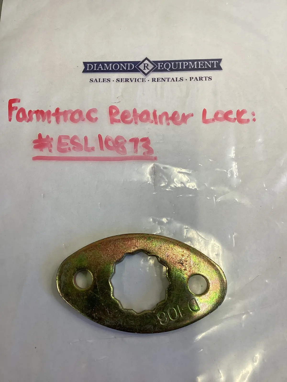Farmtrac Retainer Lock: #Esl10873 1