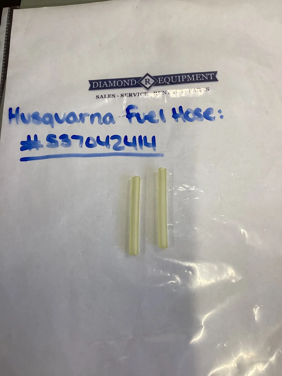 Husqvarna Fuel Hose: #537042414 1